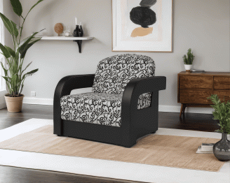 Кресло-кровать Кармен-2 (Рогожка/Экокожа)