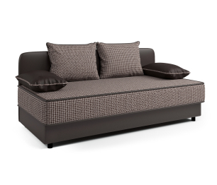 Кушетка Прима, экокожа/рогожка