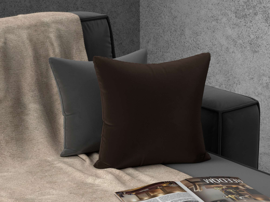 Подушки, Подушка 45*45, микровельвет