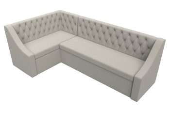 Диван кухонный угловой Мерлин левый угол, рогожка Амур