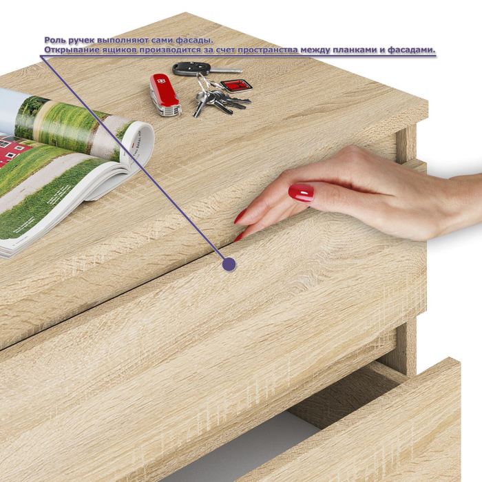 Домашние кабинеты, Набор мебели из углового компьютерного стола Мори МС-16 правого с книжной полкой и комода МК1200.10