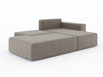 Диван-кровать угловой Кензо еврокнижка, рогожка Люкс