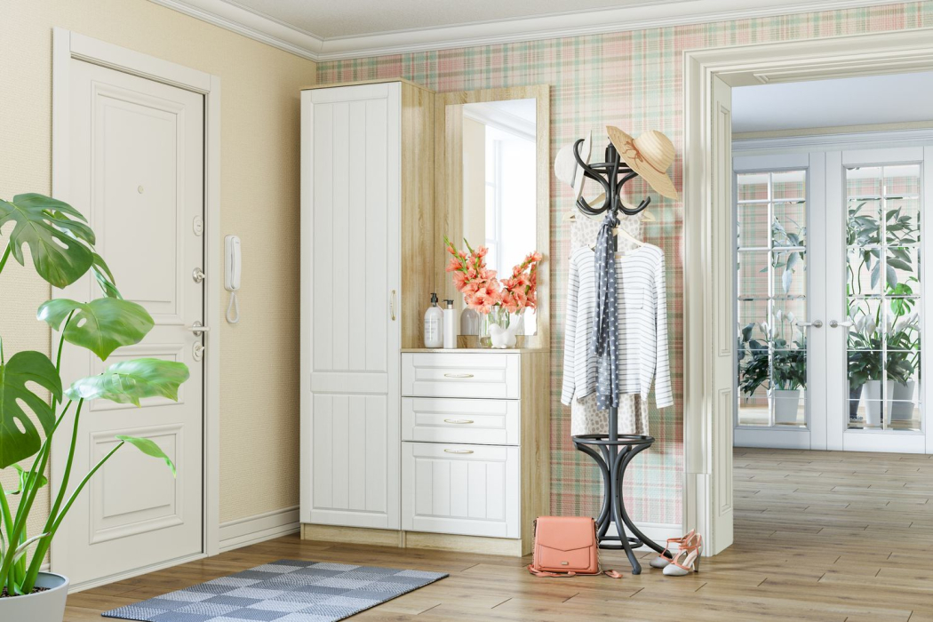 Шкафы одностворчатые, Оливия НМ 040.43 ЛР Шкаф для посуды, Левый