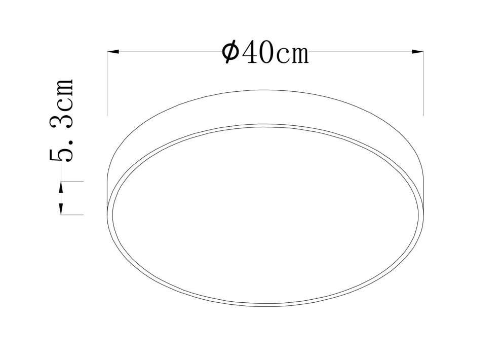 Люстра потолочная, Потолочный светильник ARENA 40см