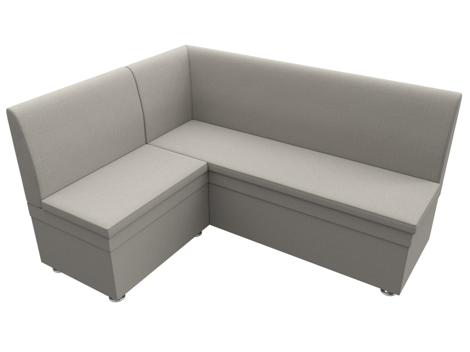 Кухонные уголки, Диван кухонный угловой Уют левый угол, рогожка Амур