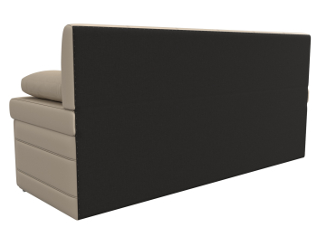 Кухонный прямой диван Лео, экокожа