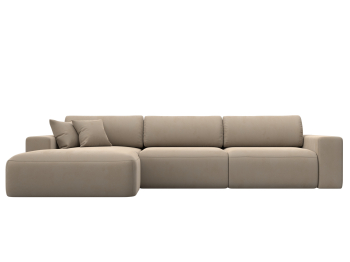 Диван угловой Лига-036 Классик Лонг левый угол, велюр