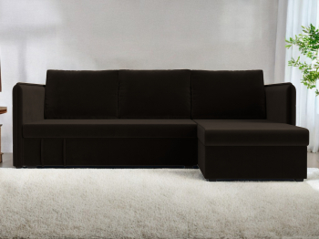 Диван угловой Слим универсальный угол, микровельвет