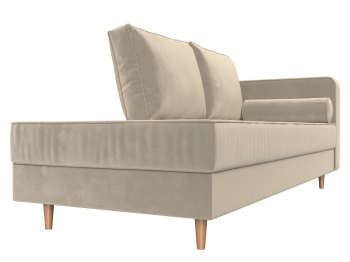 Кушетка Прайм, микровельвет, правый угол