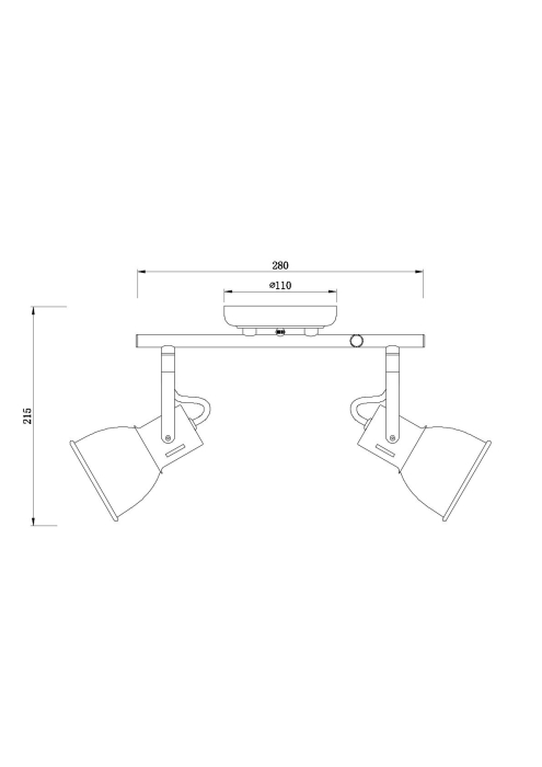 Спот, Спот JOVI 2п серый