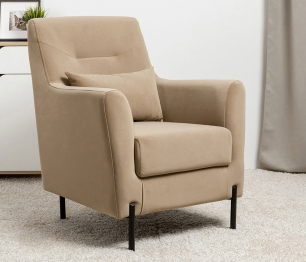 Кресло Барселона, Велюр Diagonal