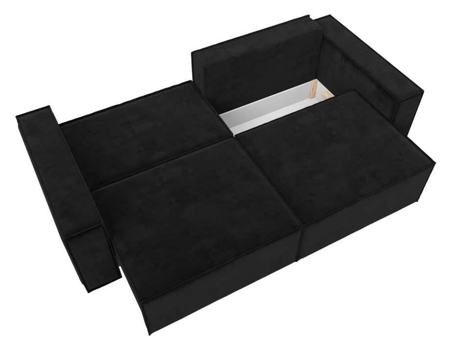 Диваны выкатные, Диван прямой Куба, велюр