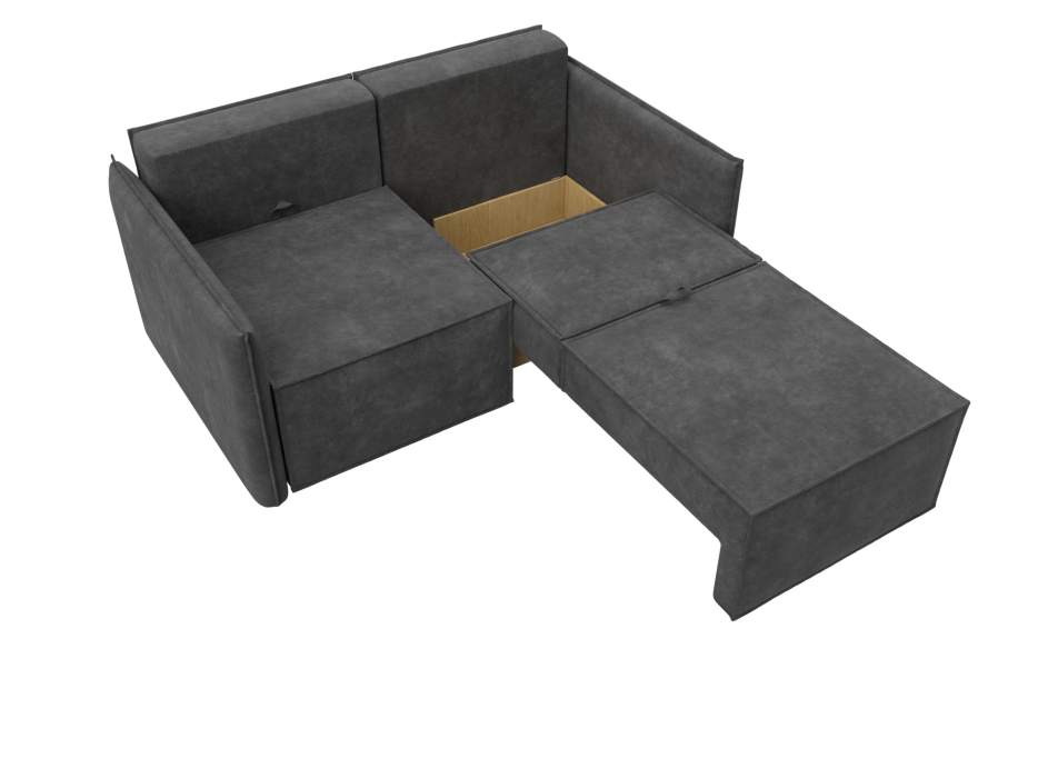 Диваны кровати со спальным местом, Диван прямой Либерти мини, велюр BRUT