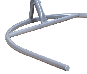 Подвесное кресло Leset Рико, каркас Серый металлик, подушка Бирюза яркая