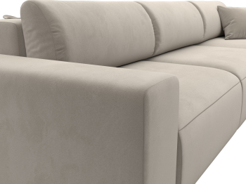 Диван угловой Лига-036 Классик Лонг правый угол, микровельвет