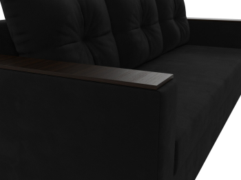 Диван прямой Атланта без стола, микровельвет