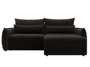 Диван угловой Лига-051 НПБ угол универсальный, велюр BRUT