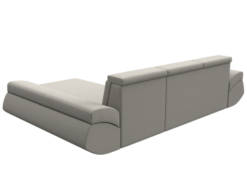 Диван угловой Лига-032 правый угол, рогожка Амур