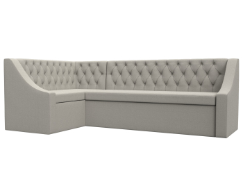 Диван кухонный угловой Мерлин левый угол, рогожка Амур