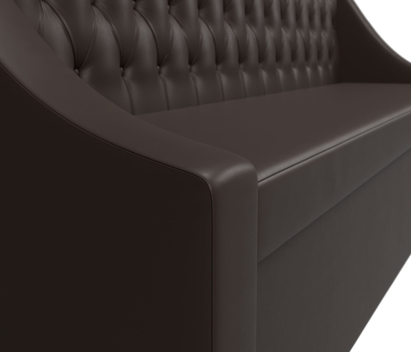 Диваны прямые кухонные, Диван прямой кухонный Мерлин, эко кожа