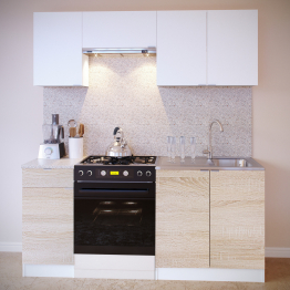 Кухонный гарнитур ПН-04 + ТК-04.1 + ПН-06.2 + ПН-08 + ТК-08м