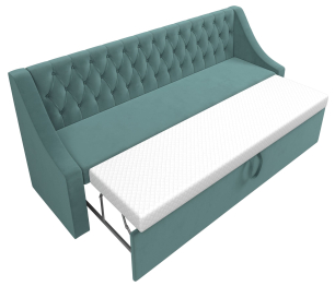 Диван прямой кухонный Мерлин, велюр