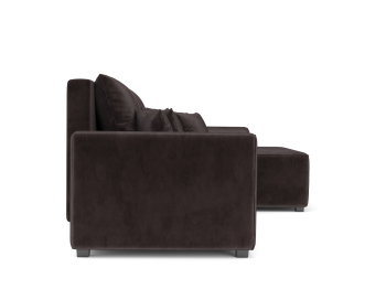 Диван Каскад Правый угол (Бархат)