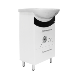 Тумба д/ванной РАДУГА-52 ОДУВАНЧИК под умывальник Альфана-52