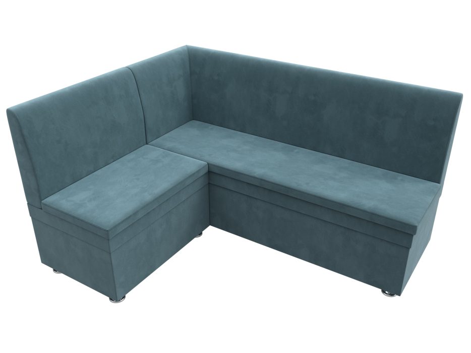 Диваны угловые кухонные, Диван кухонный угловой Уют левый угол, велюр