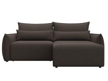 Диван угловой Лига-051 НПБ угол универсальный, рогожка Амур