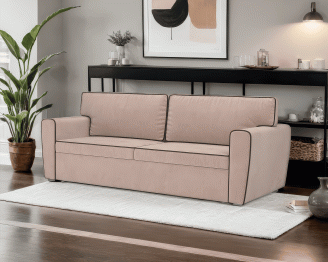 Диван прямой еврокнижка Оскар (Кордрой)