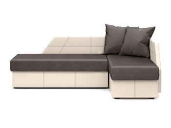 Угловой диван-кровать Андора,дельфин,рогожка